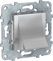 Вывод кабеля без рамки Schneider Electric Unica New алюминий